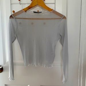 Brandy Melville Mesh Top